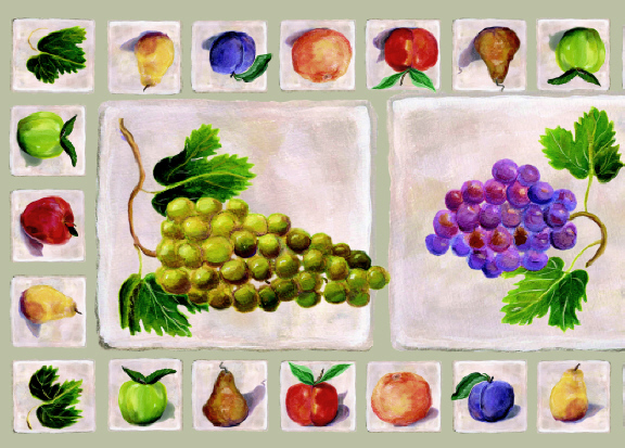 Fruits Galore runner Detail