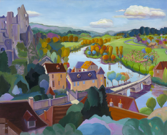 Protection of the Castle, 26x30, Loire Valley