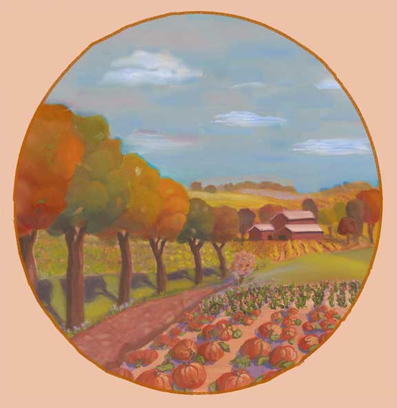 Autumn Fields plate 1